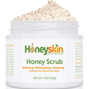 Honeyskin Manuka Honey Microdermabrasion Exfoliating Facial Scrub  (4oz)