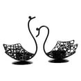thumbnail image 3 of Candelabro de hierro de 2 uds, soporte para velas, candelabro creativo de boda, candelabro de Metal, portavelas para aniversario Negro, 3 of 9