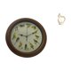 thumbnail image 1 of Elegante Reloj De Pared Con Canto De Pájaros Y Figura Abstracta Artística, Escultura De Pareja, Estatua De Resina Para Comedor, Escritorio, Hogar, Decoración De Aniversario., 1 of 7