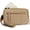 Khaki, variant on Wrist Wallet, Puffer Wristlet Wallets for Women Holds Phone with 3 Zipper