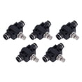 thumbnail image 1 of Pneumatic Connector, 5Pcs Pneumatic Throttle Valve, Durable PVC Replacement Control Needle Valve, Pneumatic Push to Connect, Industrial Needle Valves, 1 of 7
