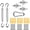 M5-3x2x1, variant on Awning Attachment Set,Heavy Duty Sun Shade Sail Stainless Steel Hardware Kit for Triangle and Square,Rectangle, Sun Shade Sail Fixing Accessories (M5-3x2x1)