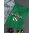 thumbnail image 3 of Just Be Royal Stronger T-Shirt Women -Image by Shutterstock, Female Large, 3 of 4