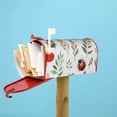 thumbnail image 6 of Uemuo Watercolor Ladybug Pattern Mailbox Covers Magnetic Standard Mailbox Covers Holiday Mailbox Wraps for Christmas Garden Yard Home Outdoor Decor-25.5x21 in, 6 of 8