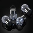 thumbnail image 1 of Luces solares colgantes, bola de cristal agrietada decorativa para jardín, Patio, árbol, decoración navideña (color cálido), 1 of 3