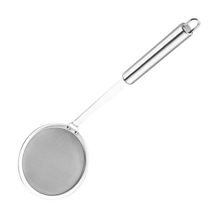 

Aoanydony Filter Spoon Stainless Rustproof Skimmer Strainer Fine Mesh Strainer Fine Mesh Wire Kitchen Filting Tool 10cm