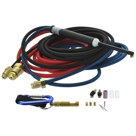 

CK MR140 Water Cooled Micro TIG Torch Kit 140A 25 3-Pc Super-Flex MR1425SF