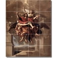 thumbnail image 1 of Ceramic Tile Mural-Nicholas Poussin Religious 12. 32" w x 40" h using (20) 8 x 8 ceramic tiles, 1 of 3
