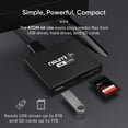 thumbnail image 2 of NEUMI Atom 4K Lite Ultra-HD Digital Media Player for USB Drives and SD Cards - Plays 4K/UHD Videos, HEVC/H.265, HDMI and Analog AV, Automatic Playback, Looping, Trigger Capability, 2 of 3