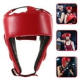 ITSELFER Adjustable Boxing Headgear Breathable Head Guard For Boxing