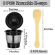 thumbnail image 2 of 2 filtros de café reutilizables para K-Cups, filtros de café rellenables para K- y K-Plus para 1.0 y 2.0, 2 of 8