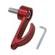 thumbnail image 2 of Gancho genérico para manillar de motocicleta de aleación de aluminio con tornillo M6, fácil de instalar, piezas modificadas, soporte lateral del Rojo, 2 of 8