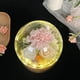 thumbnail image 1 of Regalo de flores preservadas Regalos del día de la madre para esposa Regalo único a largo plazo con flores reales ligeras para su novia esposa mamá champán, 1 of 8