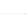 thumbnail image 3 of 14K Yellow Gold Polish Diamond Cut 1.2mm Bead and Bar Chain With Lobster Clasp 18in, 3 of 4