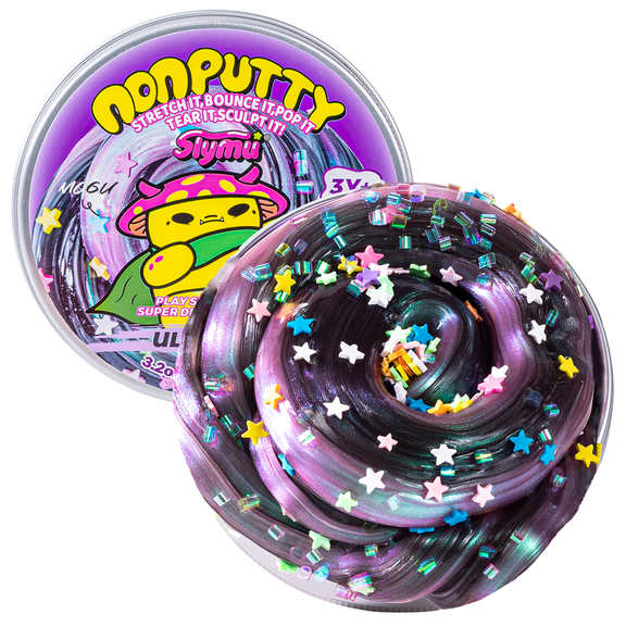 Slymu Putty Ultra/bp  Slime - Non-Newtonian Fluid Putty (90g) with Metallic Sheen, Stress Relief Sensory Toy, Birthday Gifts for Kids,Party Favor for Girls & Boys，Non-Sticky & Safe