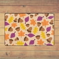 thumbnail image 5 of ZICANCN Area Rugs Doormat , Acorn Autumn Background Facecloth Non-Slip Floor Mat Rug for Living Room Kitchen Sink Area Indoor Outdoor Entrance 72"x48", 5 of 9