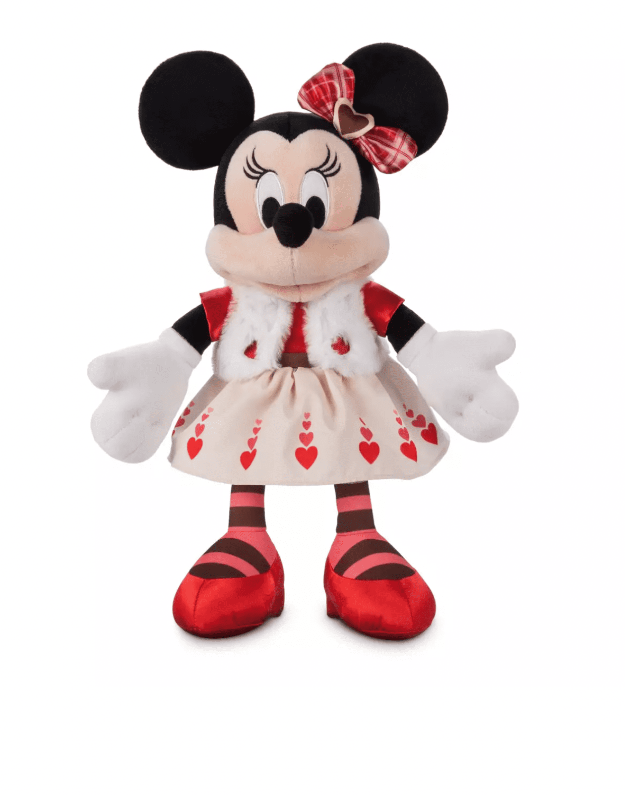 2021 Disney Store Mickey & Minnie Mouse Valentine’s Day Plush Medium 16” NWT 
