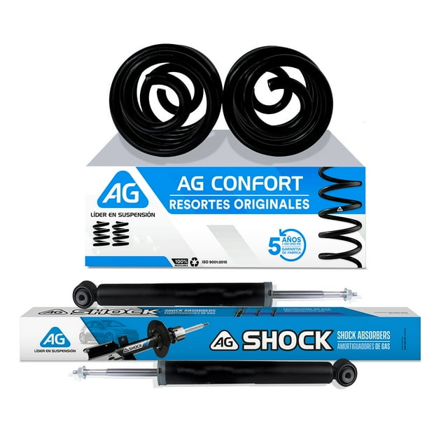 Kit Original AG para Auto Traseros para Renault Clio 2002 a 2010 4 Piezas Nuevos