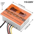 thumbnail image 3 of Digital Temperature Controllers -160~999℃ ThermostatSensor for Incubators Refrigerator Thermoregulator, 3 of 8