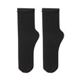 thumbnail image 4 of Weikingp Silk Stockings Women'S Summer And Autumn Thin Ice Socks Solid Simple Ice Silk Socks Mid Tube Socks Compression Socks for Women Womens Socks Socks for Women (Clearance) Black Nylon,Spandex, 4 of 4