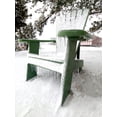 thumbnail image 4 of Capterra Casual Recycled Plastic Adirondack Chair, Moss, 4 of 5