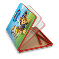 Paw Patrol Children's Large Folding Table with Washable Surface Comes