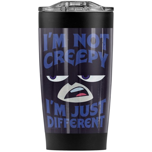 Teen Titans Go! Raven Just Different Stainless Steel Tumbler 20 oz Coffee Travel Mug/Cup, Vacuum Insulated & Double Wall with Leakproof Sliding Lid | Great for Hot Drinks and Cold Beverages