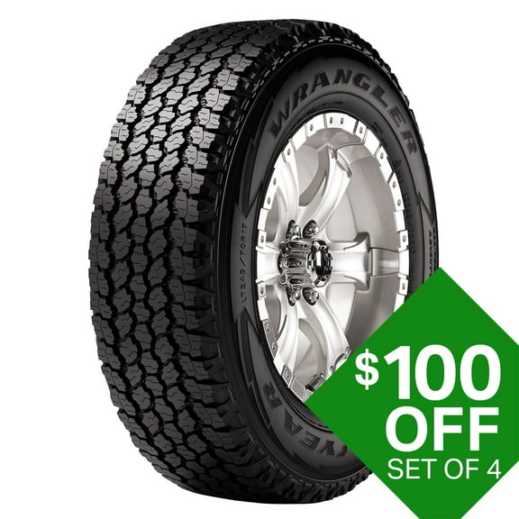 Goodyear Wrangler AT Adventure - LT265/70R17/E 121/118S Tire