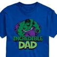 thumbnail image 3 of Marvel - Incredible Dad Hulk - Men's Short Sleeve Tee, 3 of 5