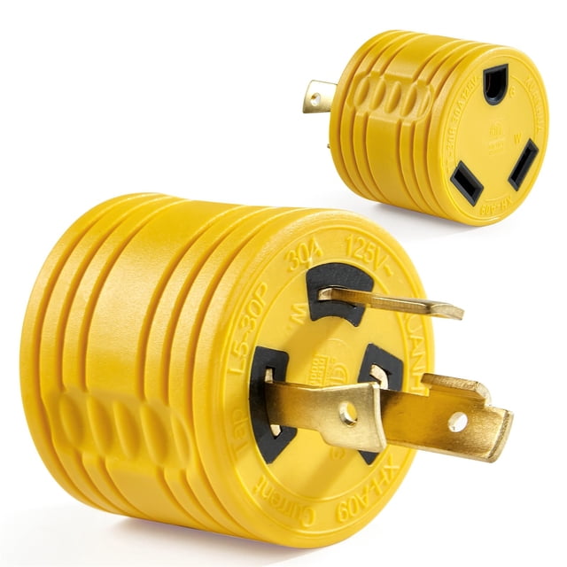 Adaptador de generador RV WYM world NEMA L5-30P a TT-30R 30A