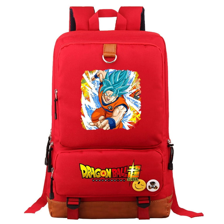 Bzdaisy Dragon Ball Goku Backpack - Large Capacity with Multiple Pockets  for 15'' Laptop Unisex for kids Teen 