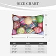 thumbnail image 6 of Fotbe Easter Eggs Pillow Cases - Envelope Closure - Luxury, Extra Soft, Cooling Pillow Covers - Wrinkle, Fade, Stain Resistant-16"x24", 6 of 9