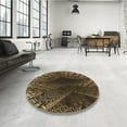 thumbnail image 4 of Ahgly Company Machine Washable Indoor Rectangle Transitional Night Red Area Rugs, 2' x 3', 4 of 7