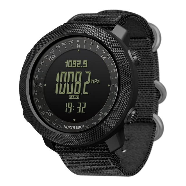 Reloj deportivo NORTH EDGE Apache para hombre con brújula y podómetro
