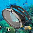 thumbnail image 4 of Lunettes de Plongée sous-Marine pour Adultes, Noir, 4 of 8