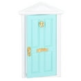 thumbnail image 3 of Puerta en miniatura para casa de muñecas, puerta de madera en miniatura, modelo de muebles para casa de muñecas brillante, puerta de hadas, puerta de hadas para casa de muñecas, valor excepcional, 3 of 14