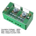 thumbnail image 4 of Unique Bargains 2 Inlet 6 Outlet Terminal Strip Blocks, Single Phase Distribution Block for Metering Box, 4 of 4