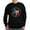Black, variant on CafePress - Texas Wrought Iron Barn Art Sweatshirt - Classic Crew Neck Sweatshirt