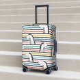 thumbnail image 5 of Uemuo Cartoon Dinosaurs Printed Washable Luggage Cover - Fashion Suitcase Protector Fits 18-32 Inch Luggage -Large, 5 of 9