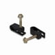 thumbnail image 2 of SatelliteSale Single Flex Cable Clip Negro 100 Pcs Clip de tornillo y sujetador, 2 of 5