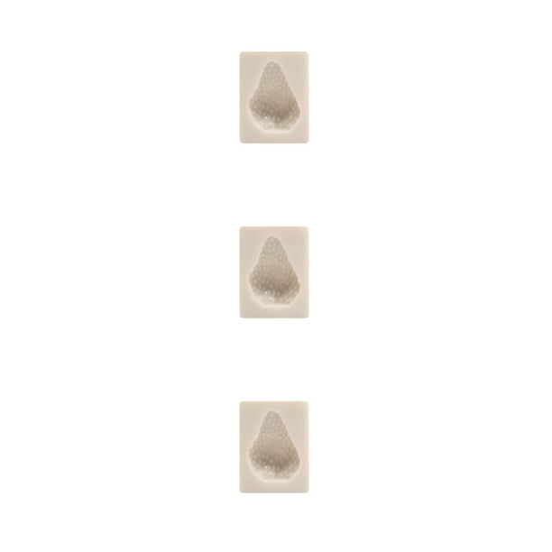 Molde de silicona antiadherente Toystoory para pastel de fresa blanco Tipo 1
