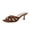 Chocolate, variant on Malta Strappy Kitten Heels for Women, Dressy Open Toe Low Heel Sandals with Memory Foam Comfort