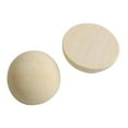thumbnail image 3 of simhoa 100Pcs Half Ball Natural Unfinished Wood For Jewelry Making DIY Craft 30mm, 3 of 7