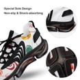 thumbnail image 7 of Sweets And Rainbow Lollipops Pattern Walking Shoes for Men Woman Lightweight Tennis Fashion Elastic Sports Shoes Cushion Basketball Shoes, 7 of 7