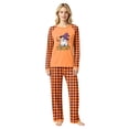 thumbnail image 2 of Halloween Pajamas Family Set - 2 piece Ghost Print Long Sleeve Tops + Pants Sets,Matching Pajamas for Family Holiday Night for 3XL Pjs, 2 of 4
