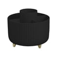 thumbnail image 3 of Sentmoon Cosmetic Organizer Makeup Storage Organizer Desktop Rotating Makeup Brush Organizer Cosmetic Container Desk Dresser Eyeshadow Brushes Lipstick Case Pen Container, 3 of 7