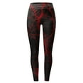 thumbnail image 3 of MKLEKYY Pantalones deportivos para mujer, mallas estampadas para mujer, mallas deportivas de control para yoga, mallas de cintura alta para mujer 3432, 3 of 3