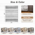 thumbnail image 5 of VUNATE 4'x6' Area Rugs for Living Room Washable Rugs Modern Abstract Area Rug Soft Contemporary Neutral Carpet Indoor Rug for Bedroom Dining Room Office Foldable Nonslip Rug Light Gray, 5 of 5