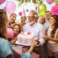 thumbnail image 4 of Juego de bolas de papel Bearachild con pompón de papel rojo Rosa de 7,8 pulgadas para fiesta de cumpleaños 14 pulgadas, 4 of 6