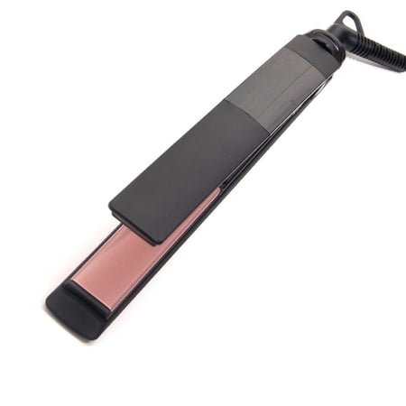 Smart Touch Screen Hair Straightener Professional 1-Inch Flat Iron with 3-Color Temperature Display Fast-Heating PTC Ceramic Styler with Auto-Lock